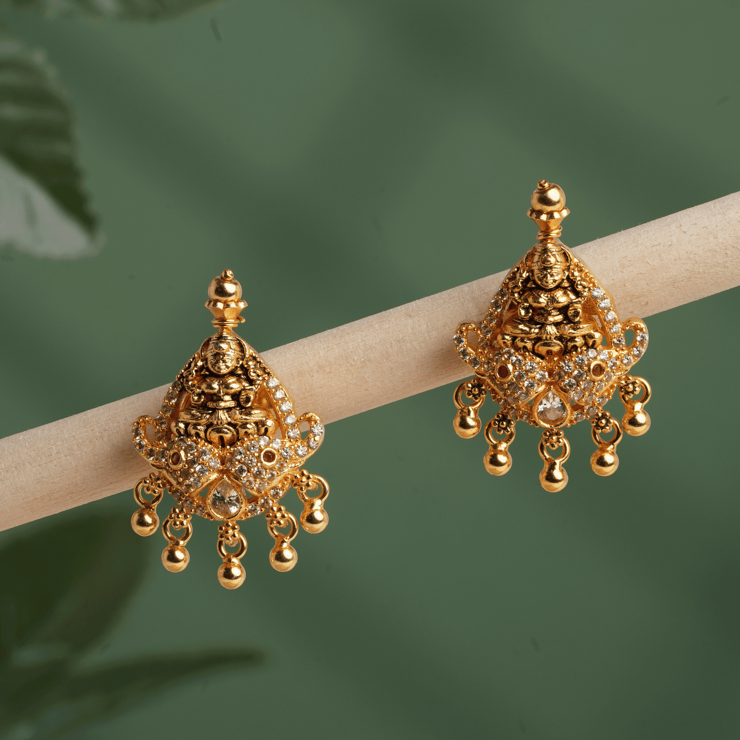 Divine Shakti Temple Earrings