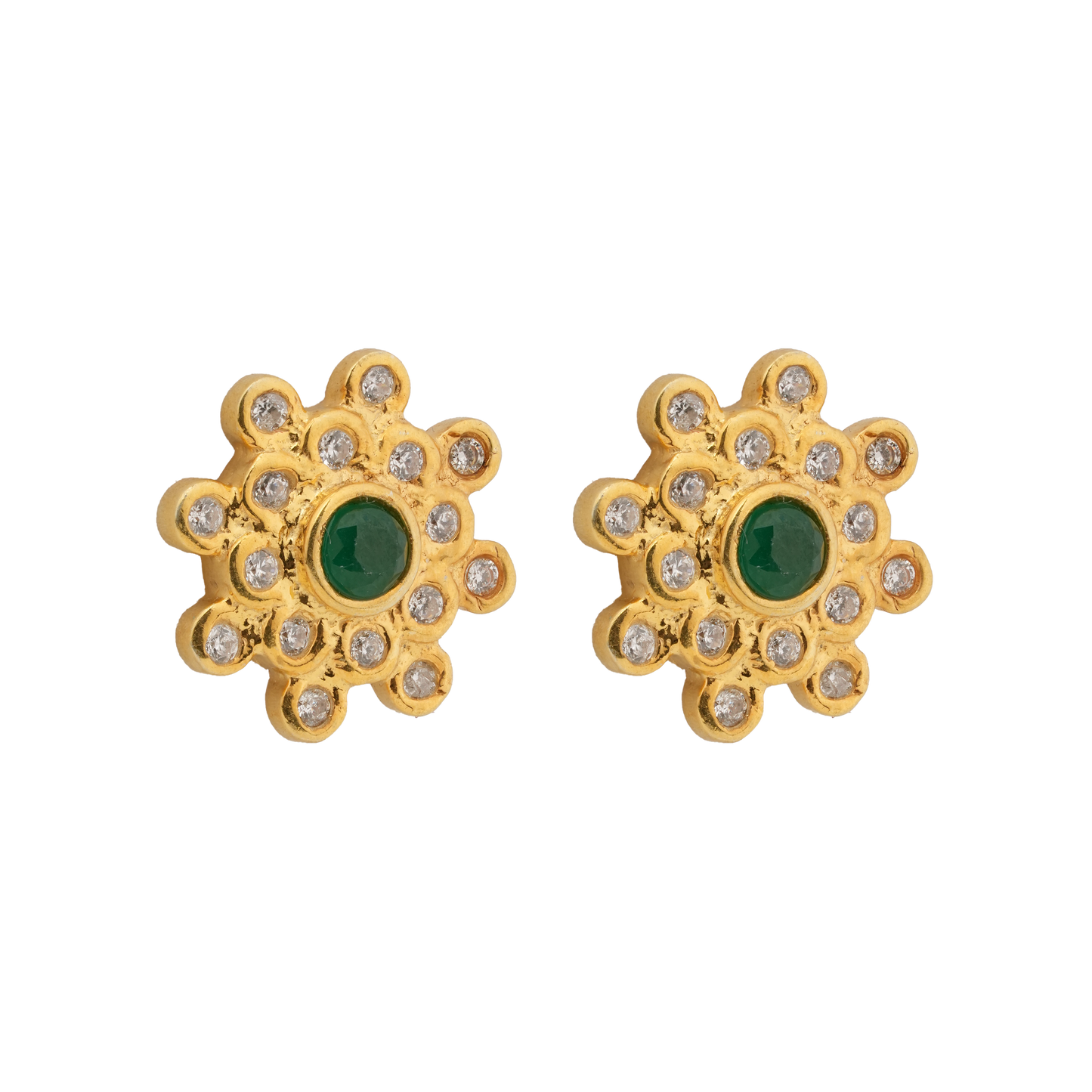 Emerald Radiance Studs