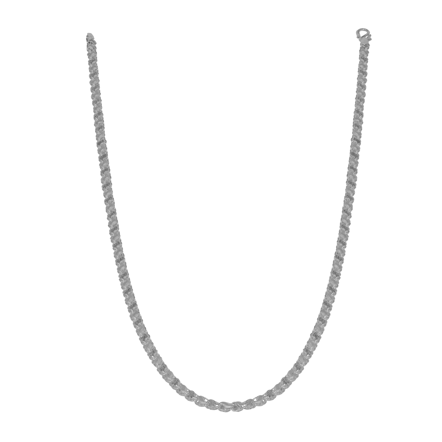FrostMesh Silver Chain – Modern Tradition, Woven in Ice