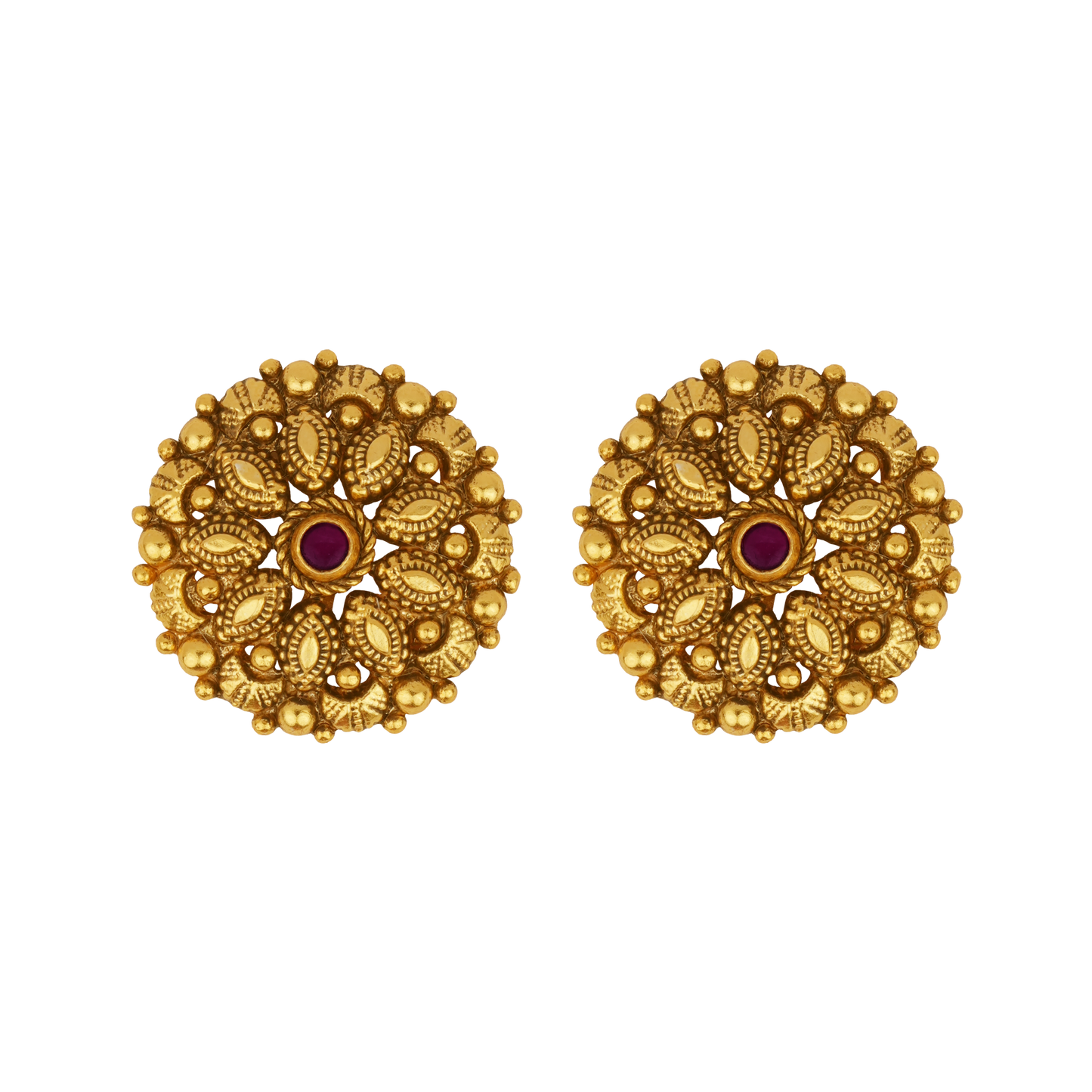 Crafted in antique gold-finish for a rich, traditional look
