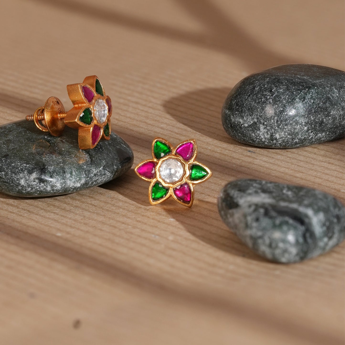Pushkara Blossom Studs
