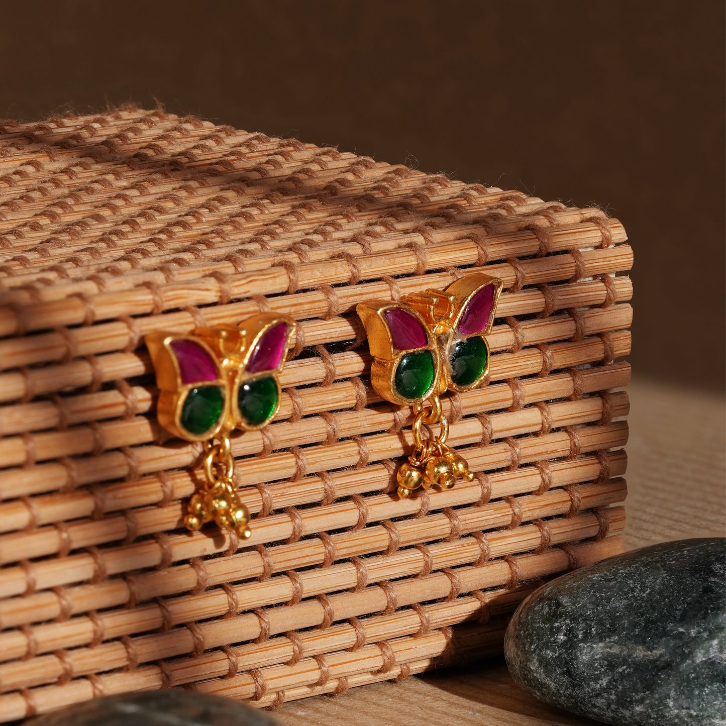 Mayura Butterfly Jhumkis