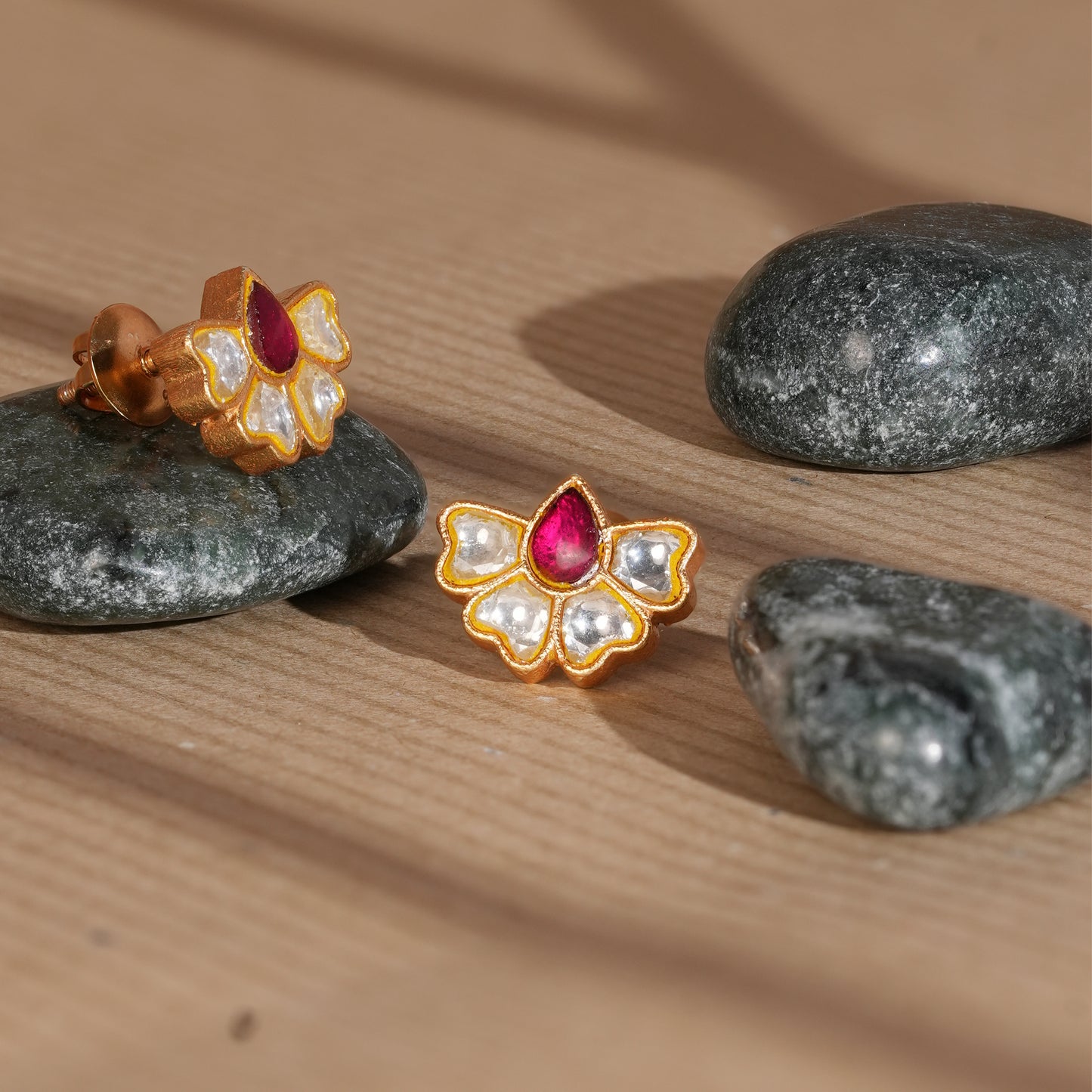 Mayura Lotus Studs