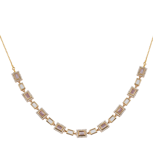 Regal Mosaic Choker Necklace
