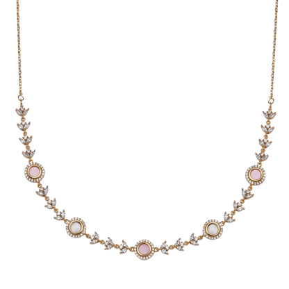 Rosé Dewlight Petal Necklace