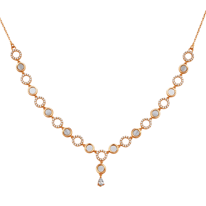 Moonlight Halo Necklace Set