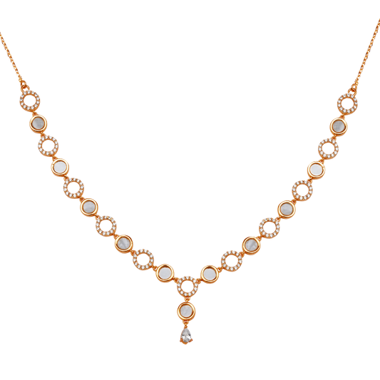 Moonlight Halo Necklace Set