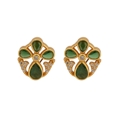 Emerald Bloom Heritage Brooch