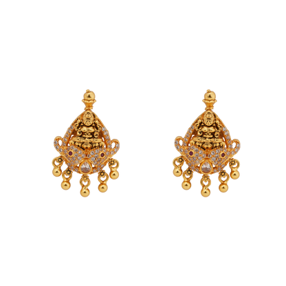 Divine Shakti Temple Earrings