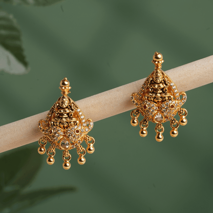 Divine Shakti Temple Earrings