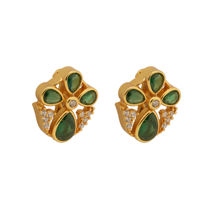 Emerald Bloom Heritage Brooch