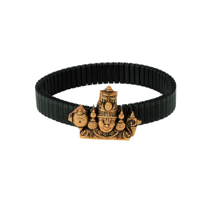 Divine Tirupati Kada with Antique Gold Lord Venkateswara Motif