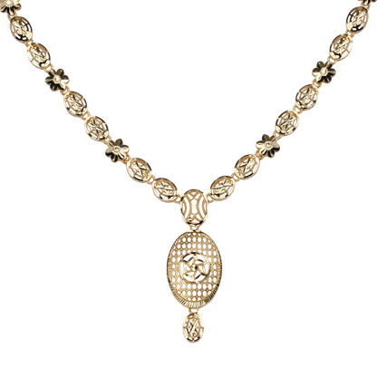 Royal Filigree Blossom Necklace
