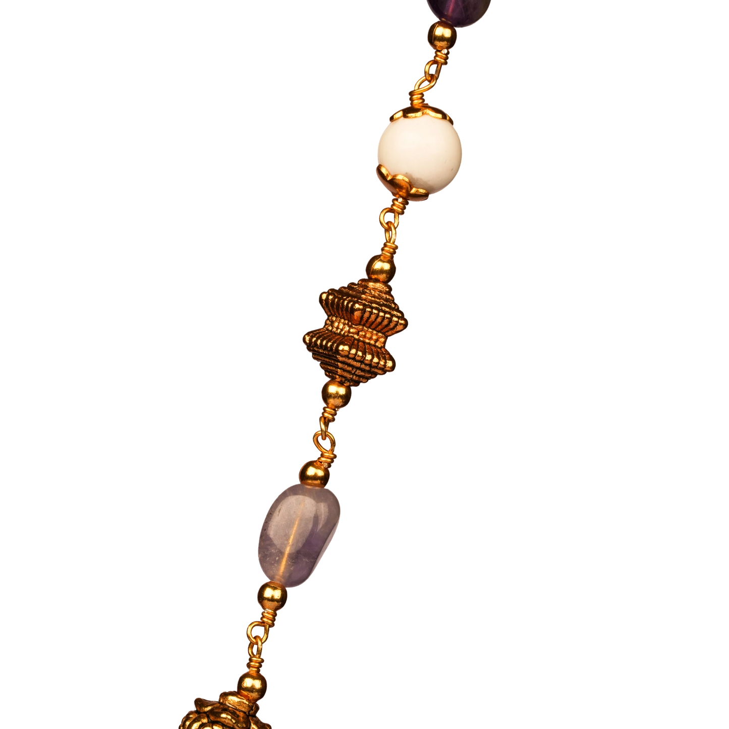 Amethyst Serenity Mala Necklace