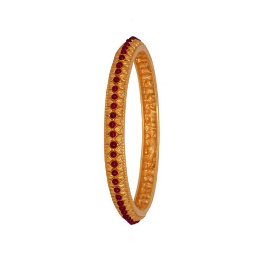 Crimson Cascade Heritage Bangle