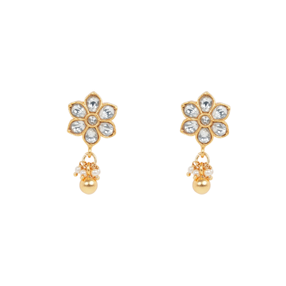Sitara Kundan Bloom Earrings