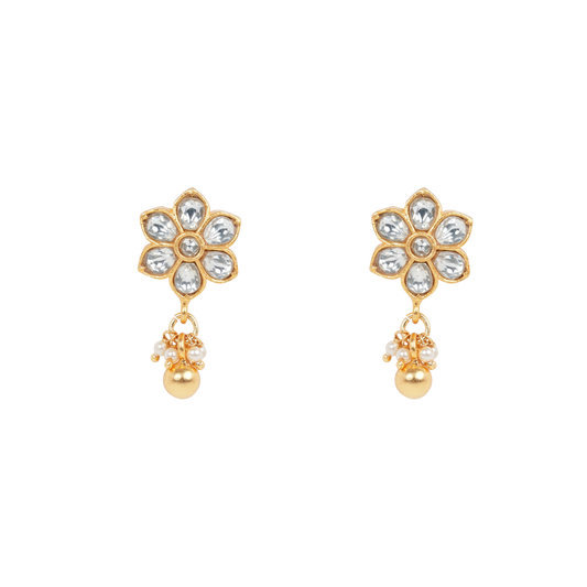 Sitara Kundan Bloom Earrings